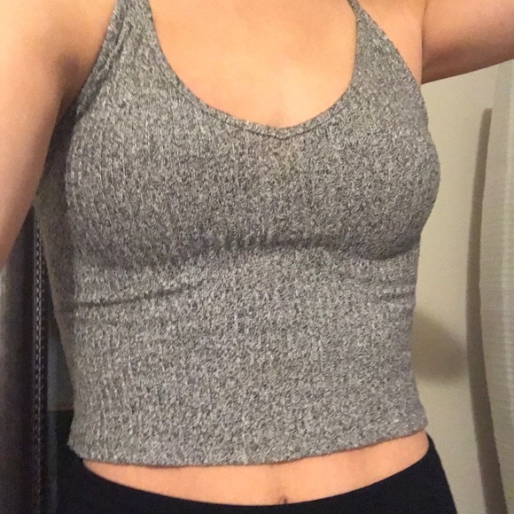 Brandy Melville Tops - Brandy Melville - Heather Grey Tank